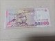 Billete Rumania 50000 Lei, Nº Bajisimo, Año 2000 - Rumania