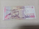 Billete Rumania 50000 Lei, Nº Bajisimo, Año 2000 - Roumanie