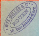 1927 Lettre Avec Timbre Semeuse Lignée YT 199 COIN De FEUILLE Seul Sur Lettre Wys Muller & Cie, De Rouen Vers Bonneval - Brieven En Documenten