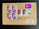 NETHERLANDS 1982 REGISTERED LETTER AMSTERDAM TUSSEN MEER TO ROTTERDAM 25-02-1982 NEDERLAND AANGETEKEND - Lettres & Documents