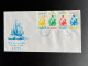 NETHERLANDS 1970 FDC LOCAL MAIL SERVICE VLISSINGEN DE RUYTER 08-10-1970 NEDERLAND STADSPOST - Covers & Documents