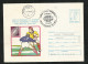 Roumanie Entier Postal Rugby 2 L.FR. Illustré Rugby Coupe 1987 Cachet Illustré Coupe Monde Roumanie France Le 28/5/1987 - Rugby