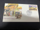 27-3-2024 (4 Y 12) Australia - 1988 - Australian Outback Scene (2 Covers) - Sobre Primer Día (FDC)