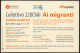 ITALIA 2013 - COLLETTIVO 320CHILI - AI MIGRANTI - FESTIVAL INTERNAZIONALE DELLA DANZA - PROMOCARD - I - Danse