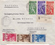 1935 Vaticano,  N. 41/46, Giuridico Serie Completa Su Lettera - FDC