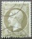 X1043 - NAPOLEON III N°19 CàD - VARIETE >>> 4 Dents Aveugles (2 Au Nord / 2 Au Sud) - Cote (2024) Supérieure à 50,00 € - 1862 Napoléon III