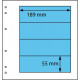 Schaubek Blankoblätter Gelblich-weiß 4 Taschen, 10 Blatt SBL11-10 Neu ( - Blank Pages