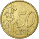 Portugal, 50 Euro Cent, 2002, Lisbonne, SUP, Laiton, KM:745 - Portogallo