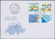 Suisse - 2022 - Kanton - Schweiz - Ersttagsbrief FDC ET - Cartas & Documentos