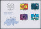 Suisse - 2022 - Kanton - Schweiz - Ersttagsbrief FDC ET - Ersttag Voll Stempel - Brieven En Documenten