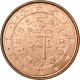 Portugal, 1 Cent, The First Royal Seal Of 1134, 2002, SUP, Cuivre Plaqué Acier - Portogallo