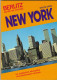 GUIDE DE VOYAGE BERLITZ NEW YORK ETATS UNIS  132 PAGES EN FORMAT DE POCHE, GUIDE EN TB ETAT EDITION 1990 1991 - Tourism