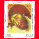 ITALIA - Usato - 2002 -  7º Centenario Della Morte Di Cimabue - Crocifisso, Opera Di Cimabue - S. Domenico, Arezzo -2,58 - 2001-10: Usati