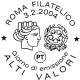 ITALIA - Usato - 2004 - Alti Valori Ordinari - Serie Ordinaria - Ornamenti E Italia Turrita - 2,80 - 2001-10: Oblitérés