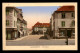 57 - SARREGUEMINES - SAARGEMUND - MARKTPLATZ - MAGASIN THEODORE LANG - CARTE COLORISEE - Sarreguemines