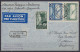 L. Par Avion Affr. PA1+PA2+N°386 Càd BRUXELLES /27 II 1935 Pour COTONOU Dahomey - "1e Courrier Belgique-Dahomey Via Régi - Autres & Non Classés