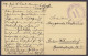 CP Namur En Franchise (Feldpost) Datée 7 Octobre 1918 Pour BERLIN-WILMERSDORF - Cachet "KAIS. DEUTSCHES MILITÄR-GOUVERNE - Esercito Tedesco