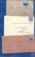7 Enveloppes WW2 Avec Cachet Allemagne Censure 1941- 1942 Dont 5 Avec Courrier - 1939-45