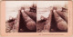 04577 / U.S.A KILBURN 1896 WASHINGTON Unloading LOGS Pudget Sound SDéchargement Billes Bois Stereoview 10557 - Photos Stéréoscopiques