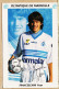 04749 / OM 1996-97 Yvan FRANCESCHINI Défenseur Central Italien OLYMPIQUE De MARSEILLE Droit Au But Parmalat Adidas - Calcio