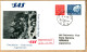 04542 / Sweden First SAS CARAVELLE Jet Flight 02-04-1965 STOCKHOLM -DUBROVNIK-JUGOSLAVIEN Cpav - Cartas & Documentos