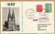 04533 / Sweden First SAS METROPOLITAN Jet Flight 1er Avril 1964 STOCKHOLM ARLANDA KÖLN Västtyskland Cpav - Cartas & Documentos