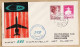 04553 / Danmark First SAS Jet Flight CARAVELLE 01-04-1960 COPENHAGEN PARIS 1er Vol COPENHAGUE Cpav - Used Stamps