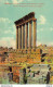 LIBAN BAALBEK LES SIX COLONNES DU TEMPLE DE JUPITER - Liban