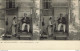SCENES ANIMEES UNE BASCULE THERMALE CARTE STEREOSCOPIQUE - Stereoscope Cards