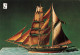 TRANSPORTS - Serie 4a N 36 Historia Del Mar - Bergantin Goleta Systeme - Modelo Miniaturado - Carte Postale Ancienne - Sailing Vessels