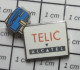 621 Pin's Pins / Beau Et Rare / THEME : MARQUES / TELIC ALCATEL Version Bleue Par BLUE WEDGE - Trademarks