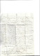 Courrier à Son Cousin 1836 / 69 LYON / SERQUES à TERRE DE PROBY Vers BLETTERANS Parti Pour 25 ORNANS Chez M TESTE - 1800 – 1899