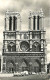 Automobiles - Paris - Cathédrale Notre Dame - CPSM Format CPA - Voir Scans Recto-Verso - Passenger Cars