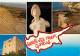 Chypre - Cyprus - Multivues - Statue De Femme Aux Seins Nus - CPM - Voir Scans Recto-Verso - Chypre