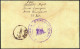 BES. I. D. TÜRKEI 1923, Militärpostbrief Mit Rückseitiger Militärischer Absenderangabe Und Truppenstempel, Verwendung Ei - Autres & Non Classés