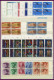 Delcampe - LOTS  VB O, 1962-71, Saubere Partie Verschiedener Zentrisch Gestempelter Viererblocks, Nur Komplette Ausgaben, Pracht, M - Collections