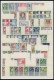 SAMMLUNGEN **, Postfrische Teilsammlung Österreich Von 1945-60 Mit Vielen Besseren Ausgaben, Ab 1948 Recht Komplett, U.a - Verzamelingen