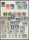 SAMMLUNGEN **, Postfrische Teilsammlung Österreich Von 1945-60 Mit Vielen Besseren Ausgaben, Ab 1948 Recht Komplett, U.a - Collezioni