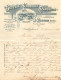 FACTURE : CASTELJALOUX . J. BERTRIN PETIT FILS . SCIERIE FABRIQUE DE PARQUETS. 1891. - Autres & Non Classés