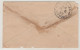 India QV Postal Stationery Small Letter Cover Posted 1897 Calcutta B240401 - 1882-1901 Keizerrijk