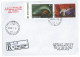 NCP 15 - 2018-a CAVE, Romania - Registered, Stamp With Vignette - 2011 - Covers & Documents