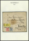 Delcampe - SAMMLUNGEN 44-47 BRIEF, 1883-89, Interessante Sammlung Doppeladler überwiegend Auf Briefen Und Ganzsachenkarten, Mit Mei - Collections