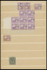 Delcampe - NEUKALEDONIEN **,* , 1905-44, überwiegend Postfrische Partie Meist Kleinerer Werte, Viele Blockstücke, Prachterhaltung - Autres & Non Classés