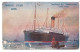 Postcard White Star Line Liner SS Haverford Painting By Montagu Birrell Black Unposted - Paquebots