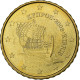 Chypre, 10 Euro Cent, 2009, SUP, Laiton, KM:81 - Chypre