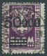 PORTOMARKEN P 28II O, 1923, 50000 Auf 500 M Dkl`purpur, Aufdruck Glänzend, Zeitgerechte Entwertung DANZIG, Pracht, Fotoa - Postage Due