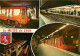 Trains - Métro - Lyon - Multivues - Blasons - CPM - Voir Scans Recto-Verso - Subway