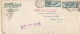 COVER USA VIA TRANS ATLANTIC ROUTE BROOKLYN 1941 CENSURE CONTROLE POUR FRANCE AVIGNON - Storia Postale