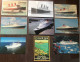 9 Postcards Lot Cunard White Line Vessels Mostly Modern Or Reproduction Titanic Queen Elizabeths Carinthia Countess - Paquebots