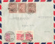 COLOMBIE YT PA 143 X 2+ 327 X3 + 383  COVER AIR MAIL MEDELLIN CORREO AERO 2/07/1946 FROM FRANCE VICHY - Colombia